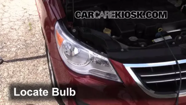 2009 Volkswagen Routan SEL 4.0L V6 Luces Faro delantero (reemplazar foco)